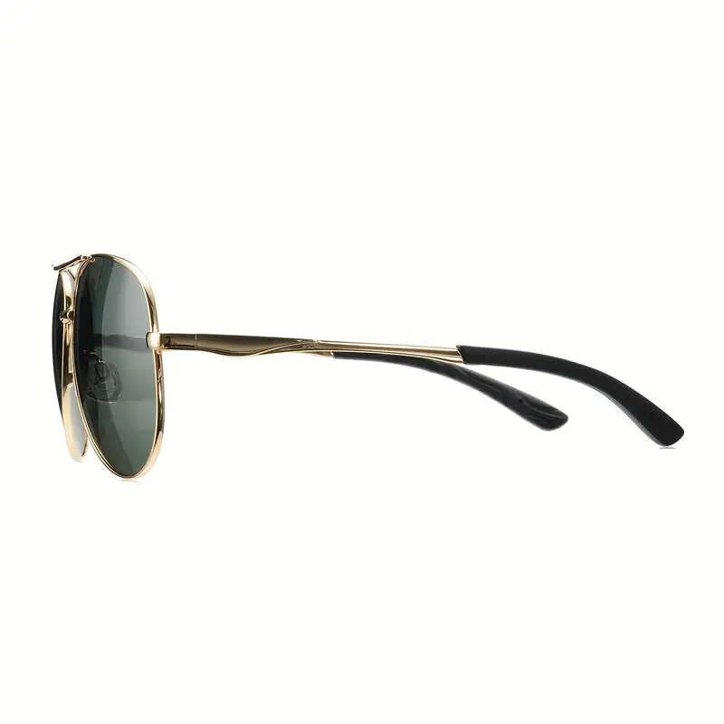 Classic Fashion Glasses For Men, Flexible Arms Comfy Metal Glasses