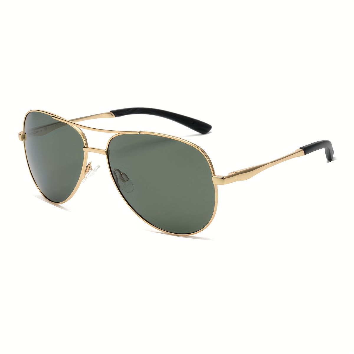 Classic Fashion Glasses For Men, Flexible Arms Comfy Metal Glasses