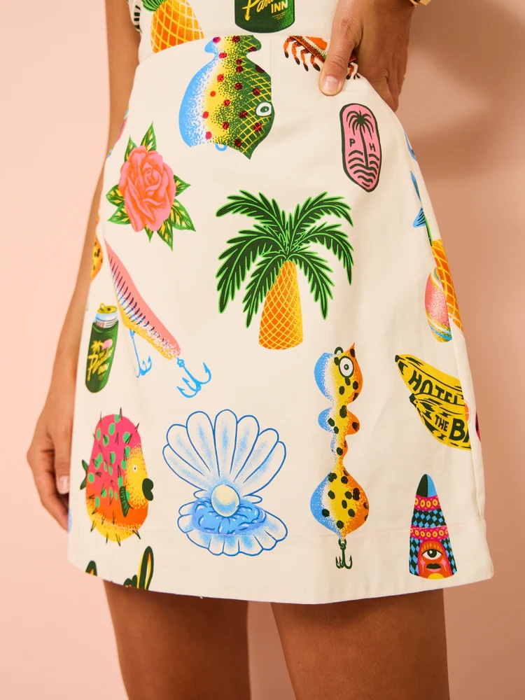 Women's Regular Dress Vacation Strap Printing Sleeveless Fruit Midi Dress Holiday Daily